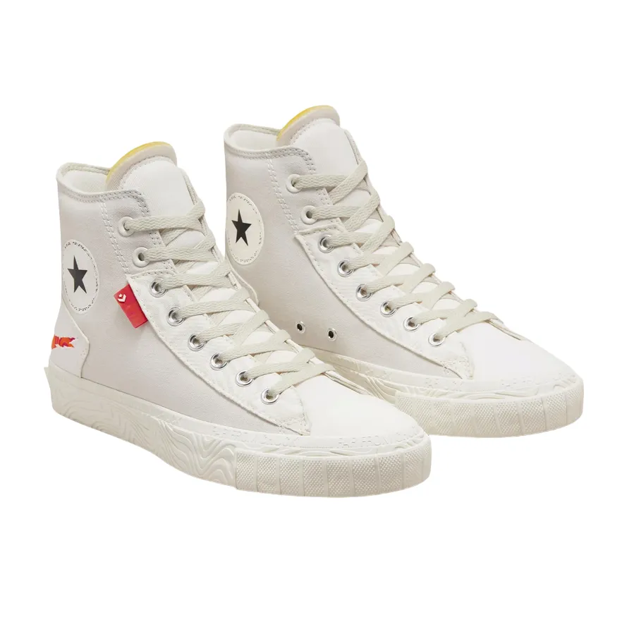 Converse Chuck Taylor Alt Star Tear Away sneakers alta A00794C Light Bone/Bianco vintage