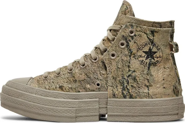 Converse Feng Chen Wang x Chuck 70 High 2-in-1 Sneakers - Concrete Gray