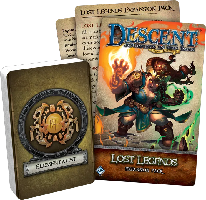 Descent: Journeys in the Dark (Second Edition) - Lost Legends Expansion Pack