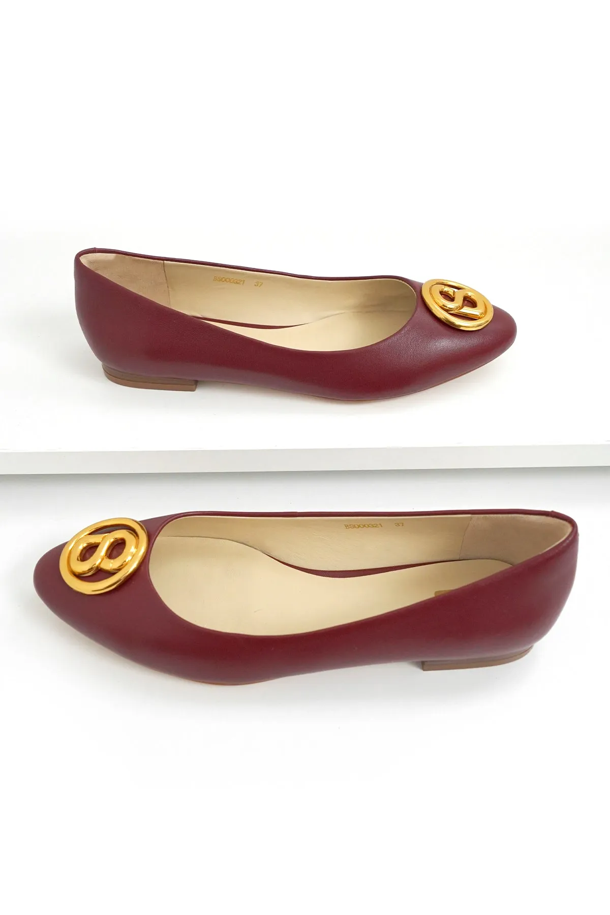 Elan Shoes - Maroon