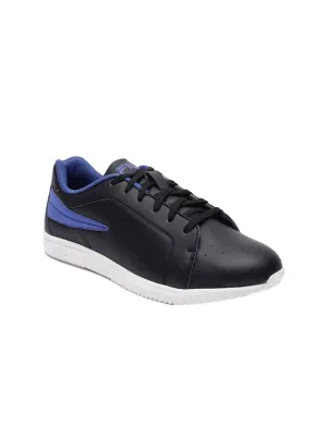 Fila Men's Koroch BLK/DTR BLU Casual Shoes- Black