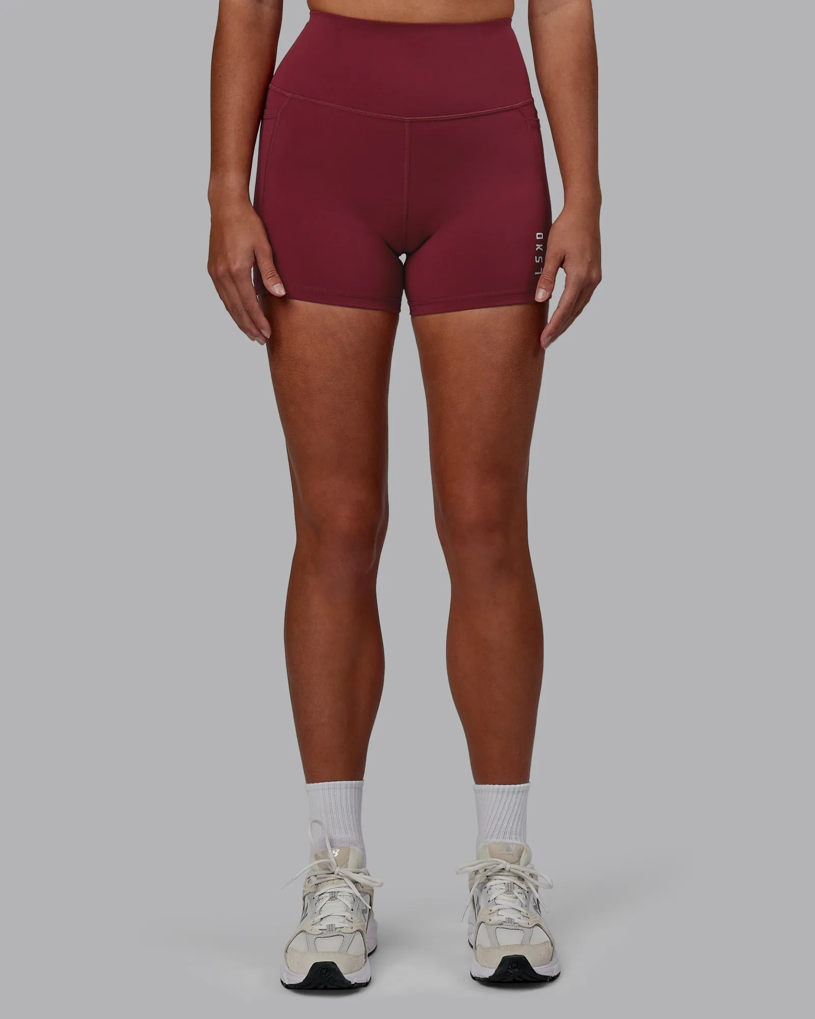 Flux X-Length Shorts - Cranberry