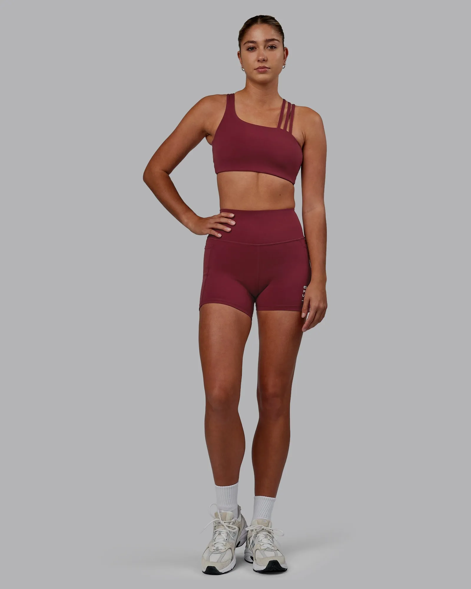 Flux X-Length Shorts - Cranberry