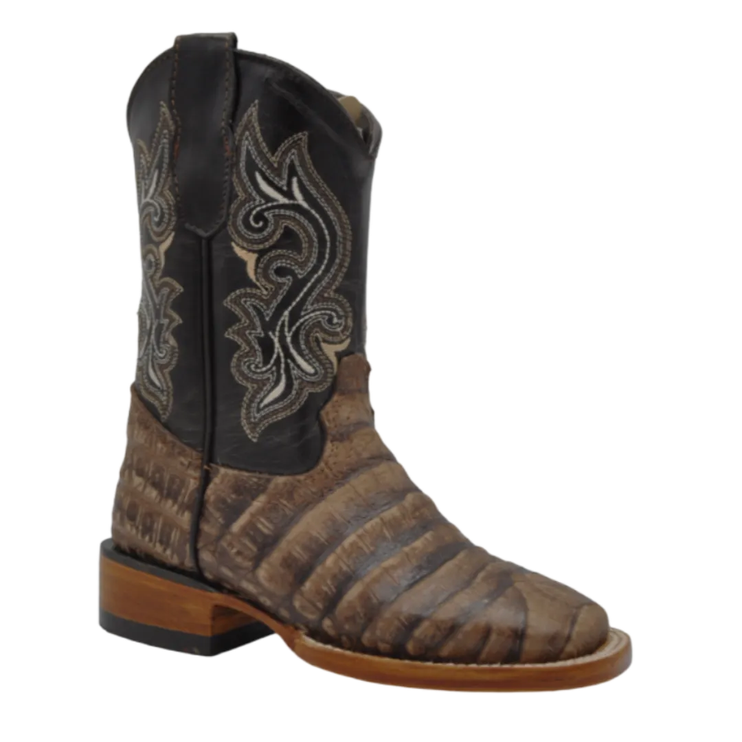 Gavel Kid's Bulldog Belly Brown Boot