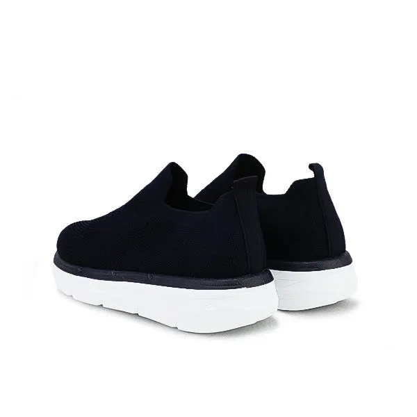 GIRLS' BLACK CLASSIC CASUAL SNEAKERS