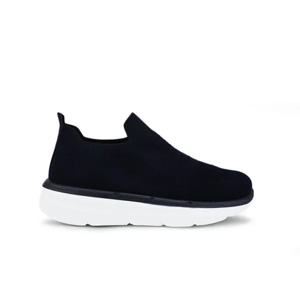 GIRLS' BLACK CLASSIC CASUAL SNEAKERS