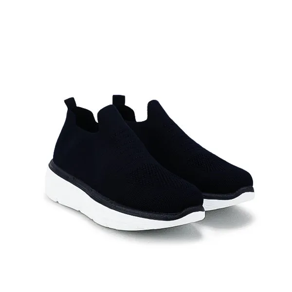 GIRLS' BLACK CLASSIC CASUAL SNEAKERS