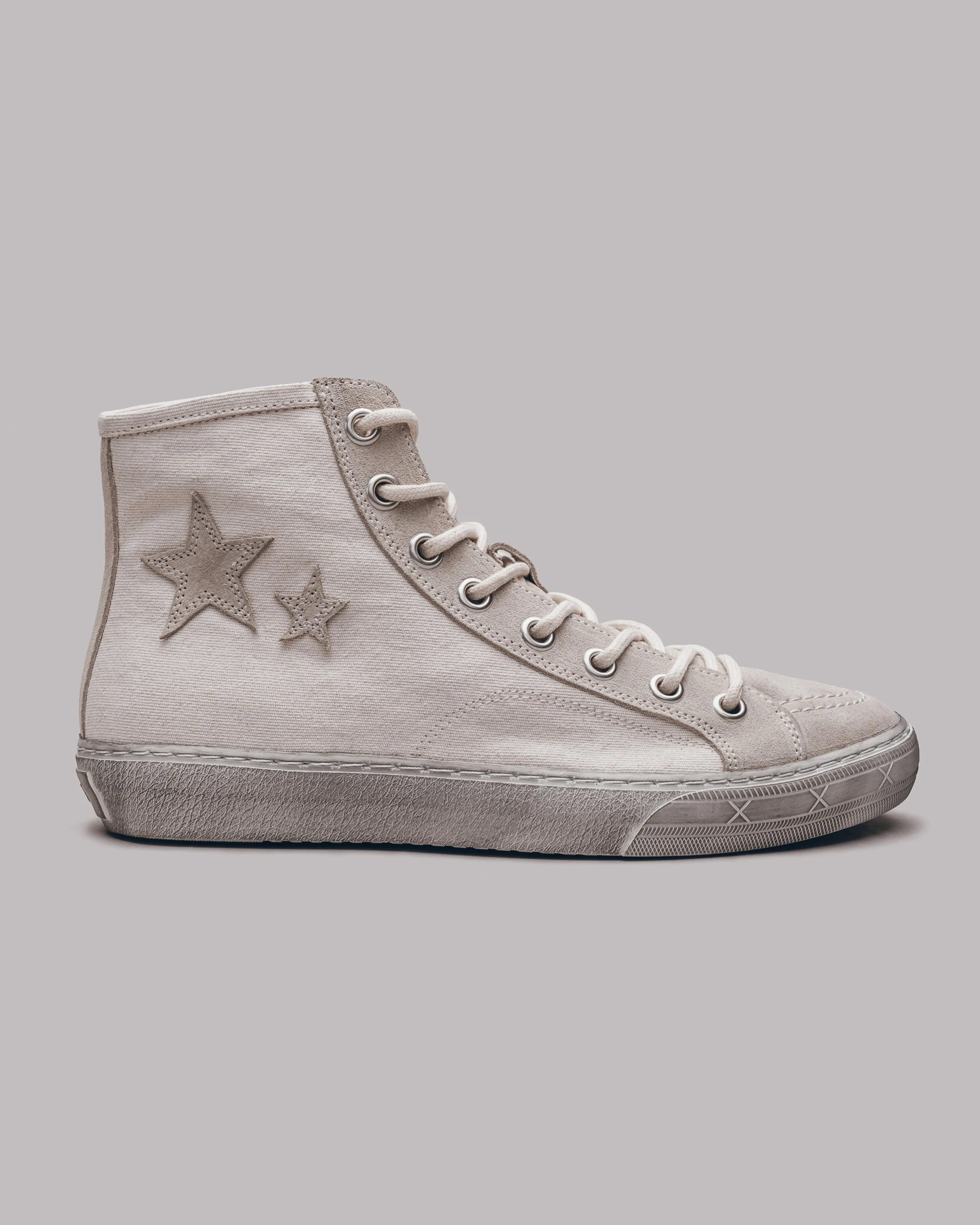 High Top Canvas Sneakers