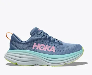 Hoka Womens Bondi 8 Wide- Shadow/Dusk (1127954-SSK)