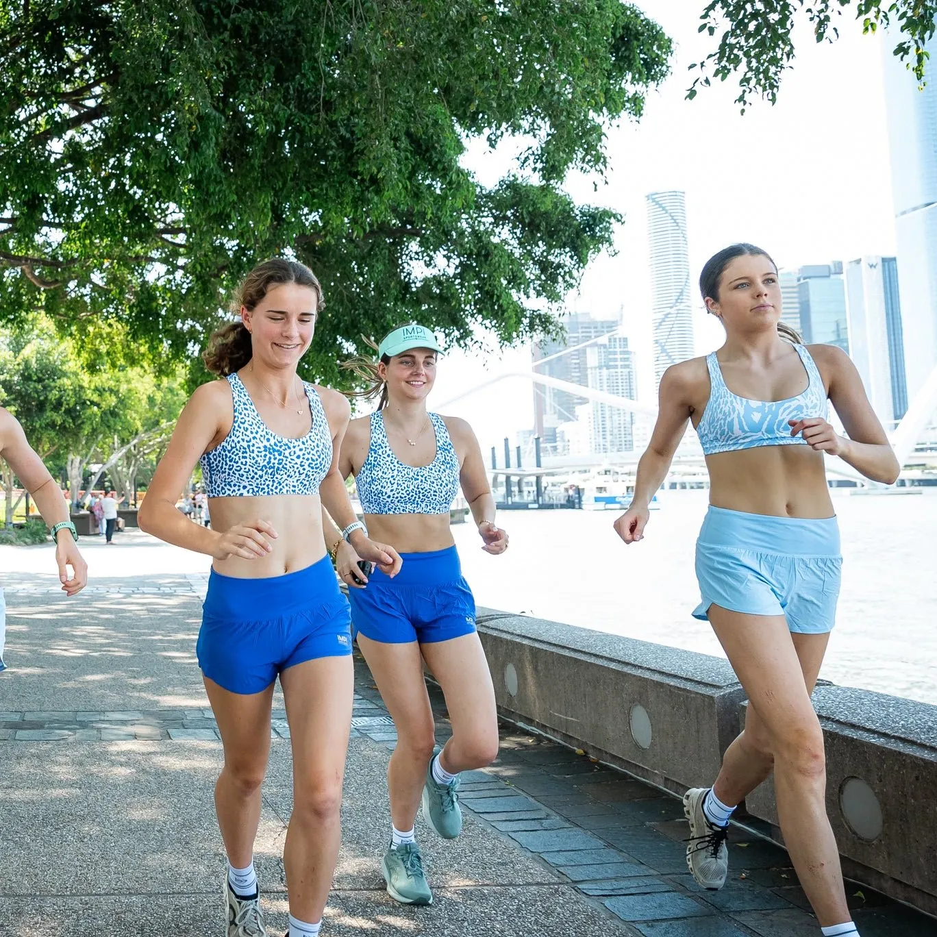 IMPI Stretch Polyshorts - Baby Blue