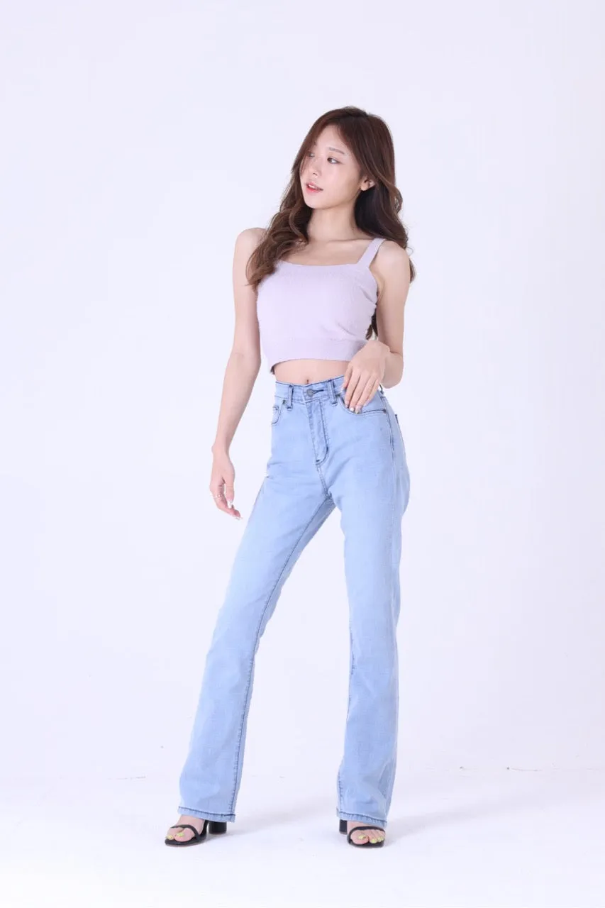 Jack Russel - Women Jeans - Klassik JF-BT/LB Boot Cut Light Blue Mid Waisted