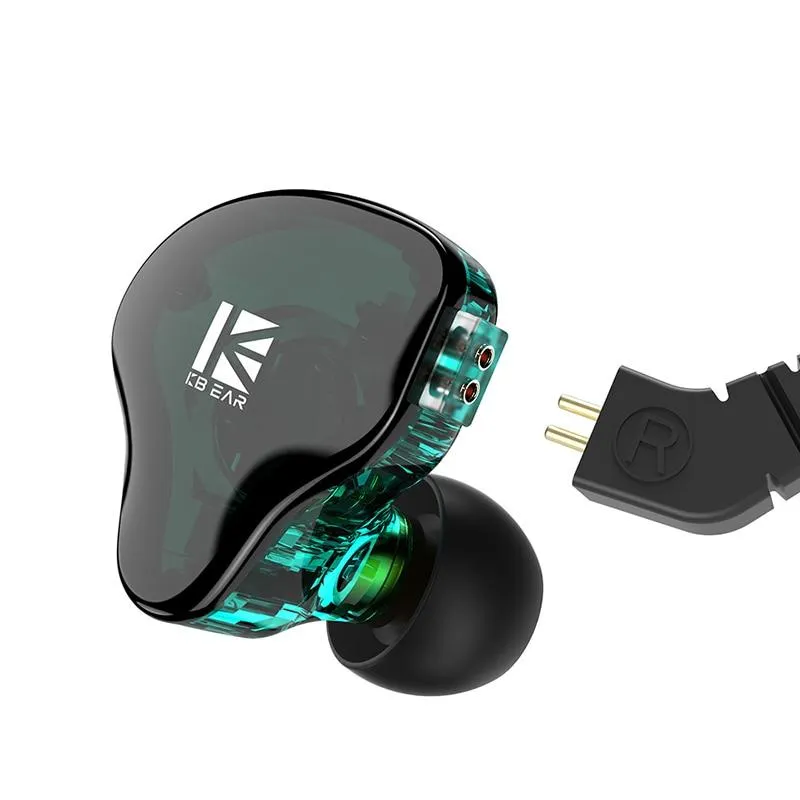 KBEAR KS2 Hybrid DD BA In ear earphone With 0.78mm 2Pin