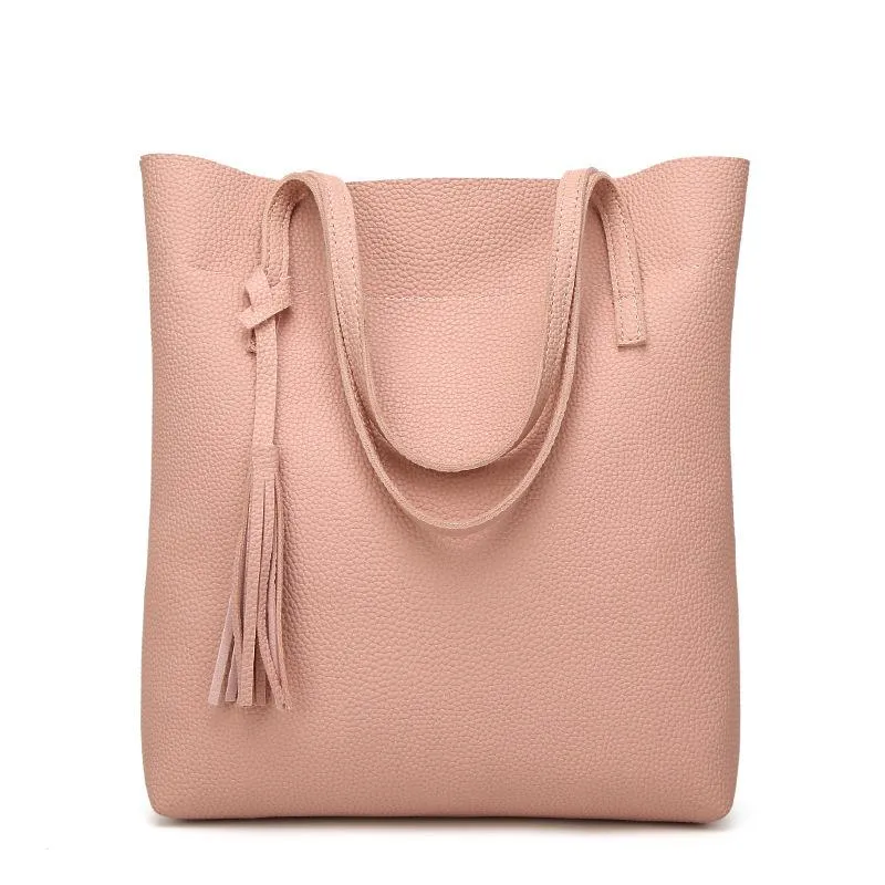 Large Capacity Bucket Shoulder Bag