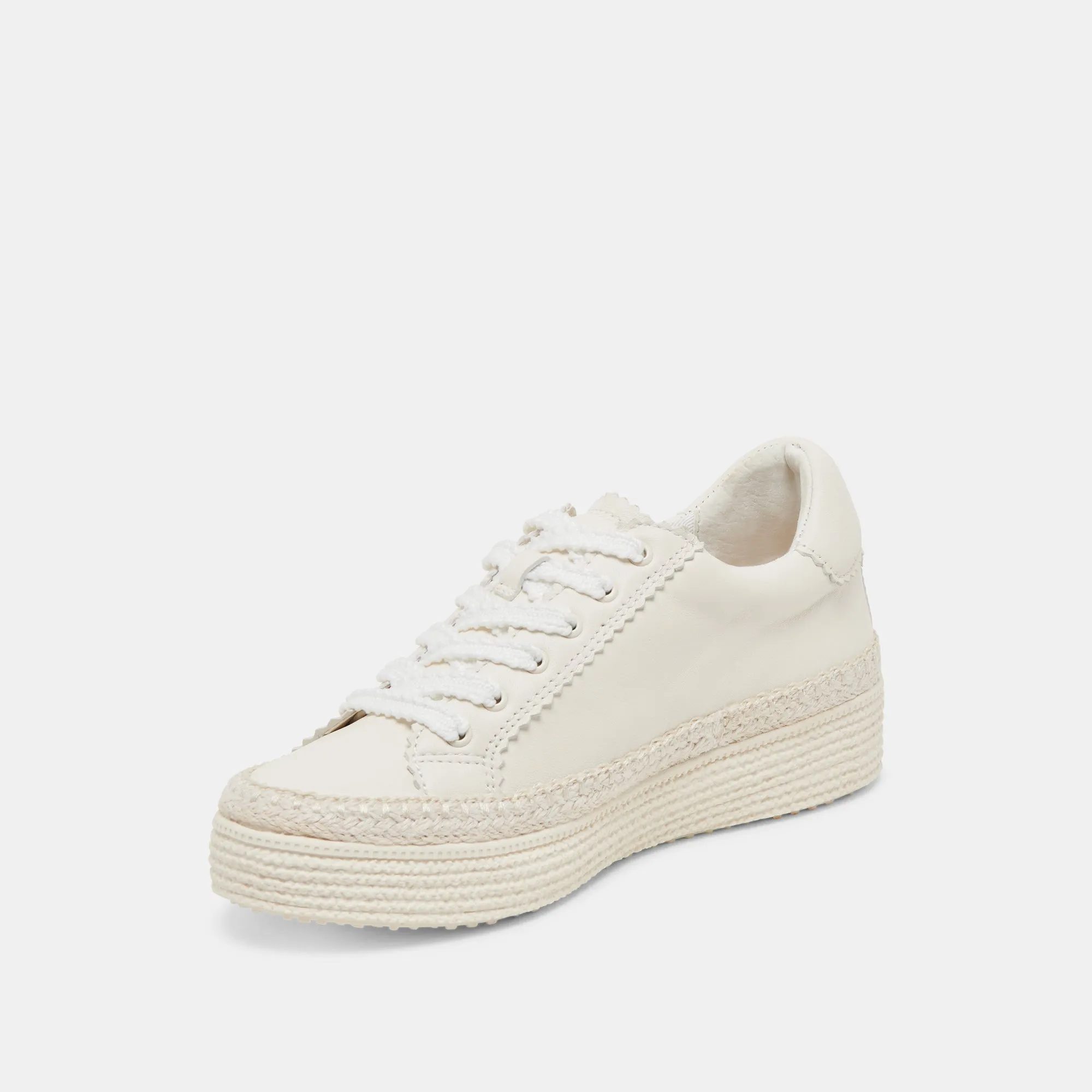 LENNIX SNEAKERS WHITE LEATHER