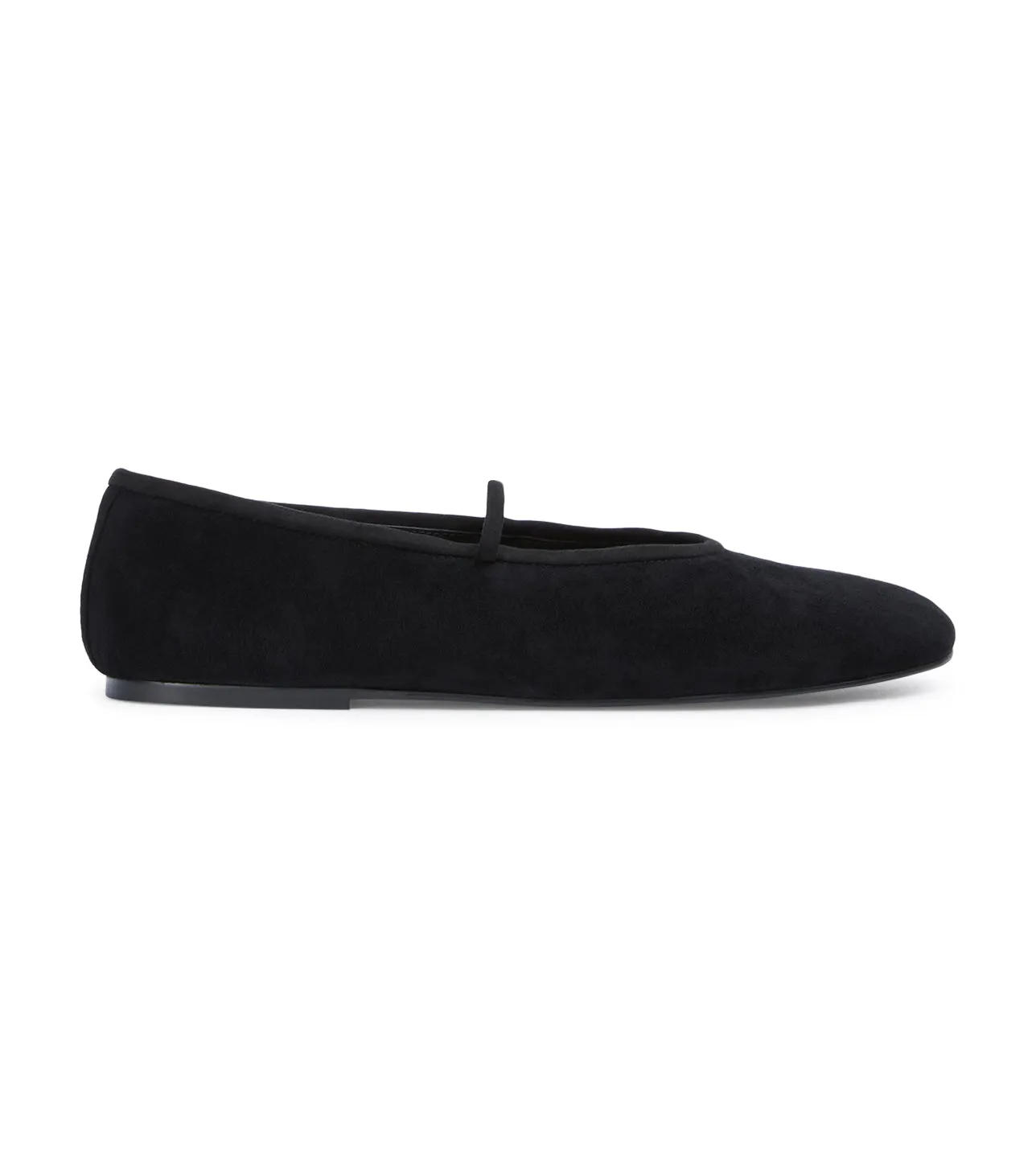 Martinez Black Suede