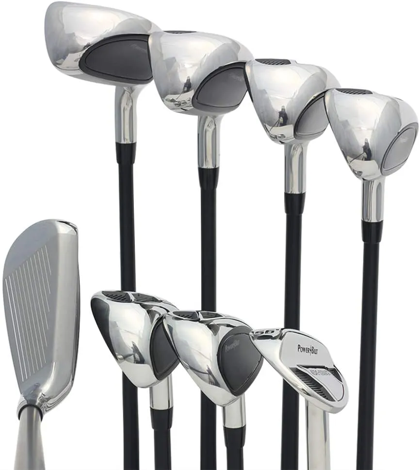 Men’s Powerbilt Golf EX-550 Hybrid Iron Set #4-SW - Regular Flex