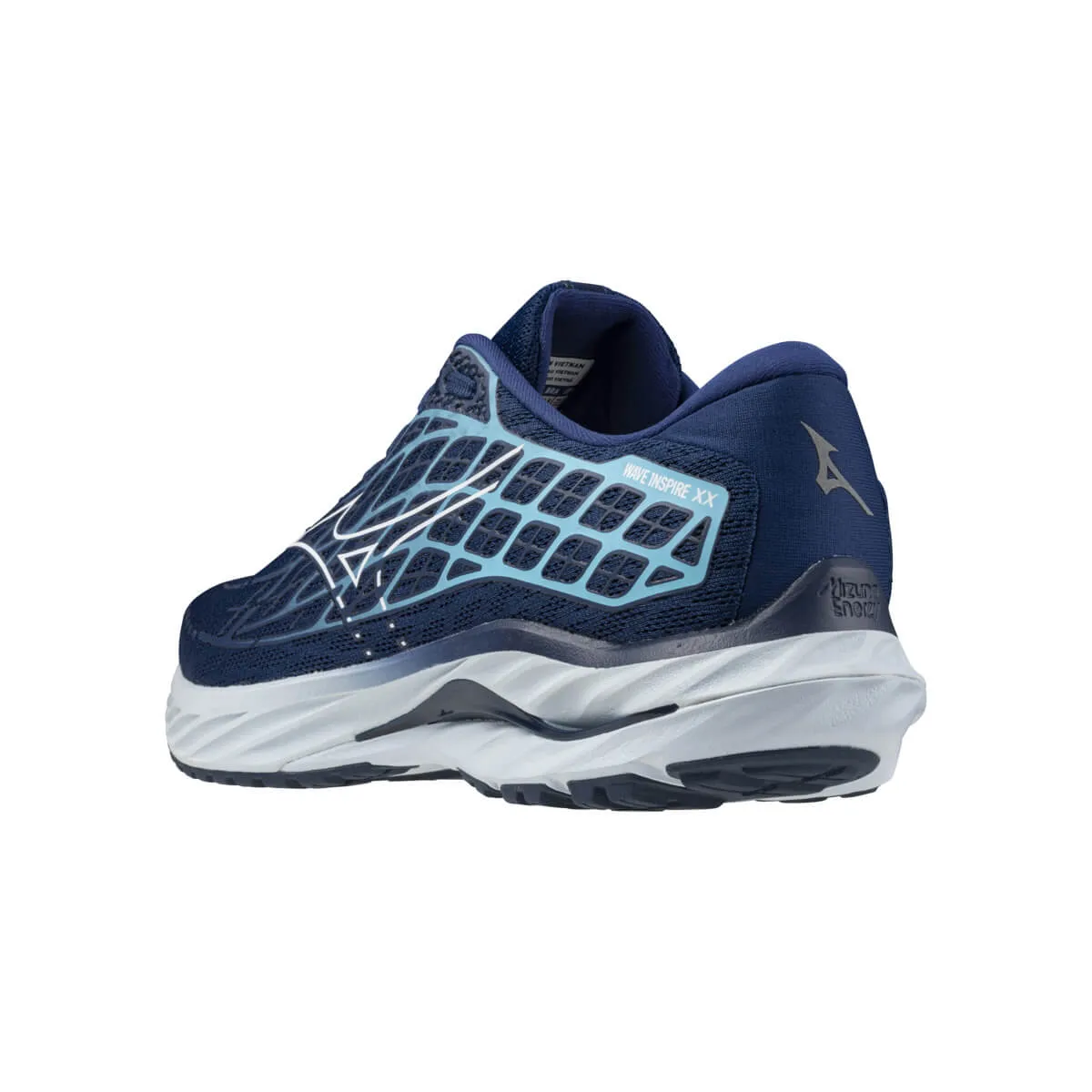 Mizuno Wave Inspire 20 Mens | Estate Blue/white/river Blue