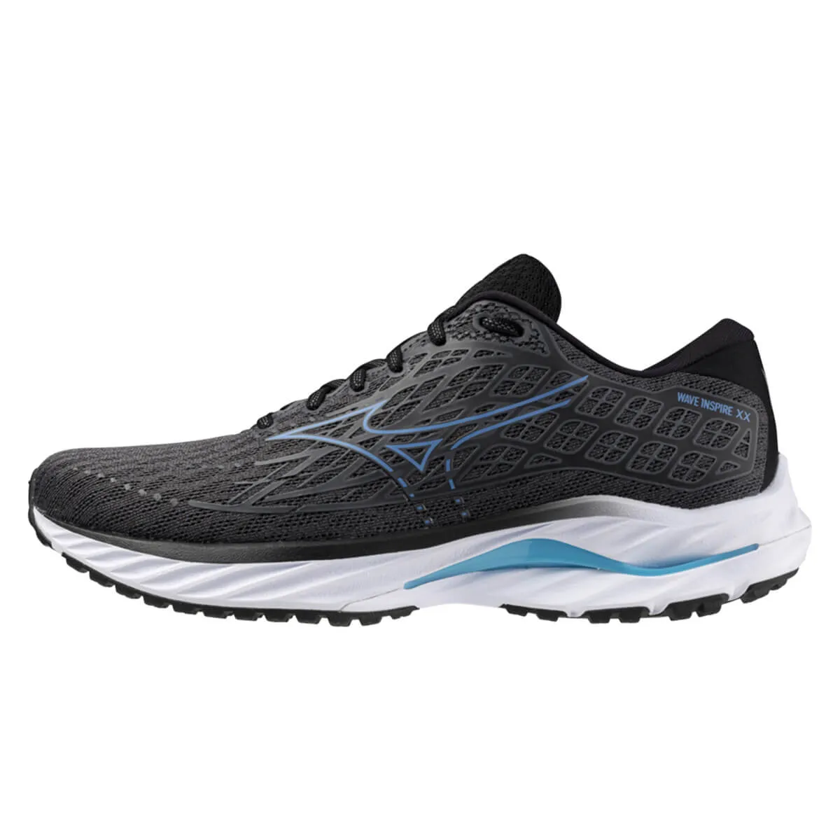 Mizuno Wave Inspire 20 Mens | Iron Gate/parisian Blue/black