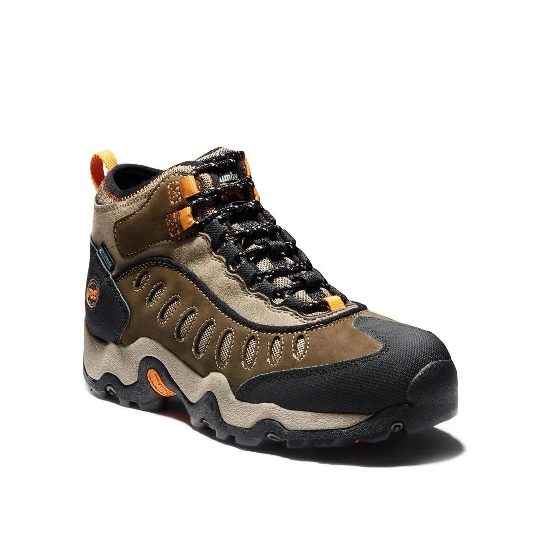 Mudslinger Steel-Toe Waterproof Work Boot Brown