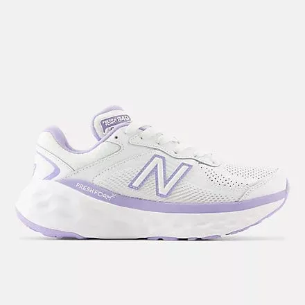 New Balance Women's Fresh Foam x 840 Walking Shoes- White/Lilac