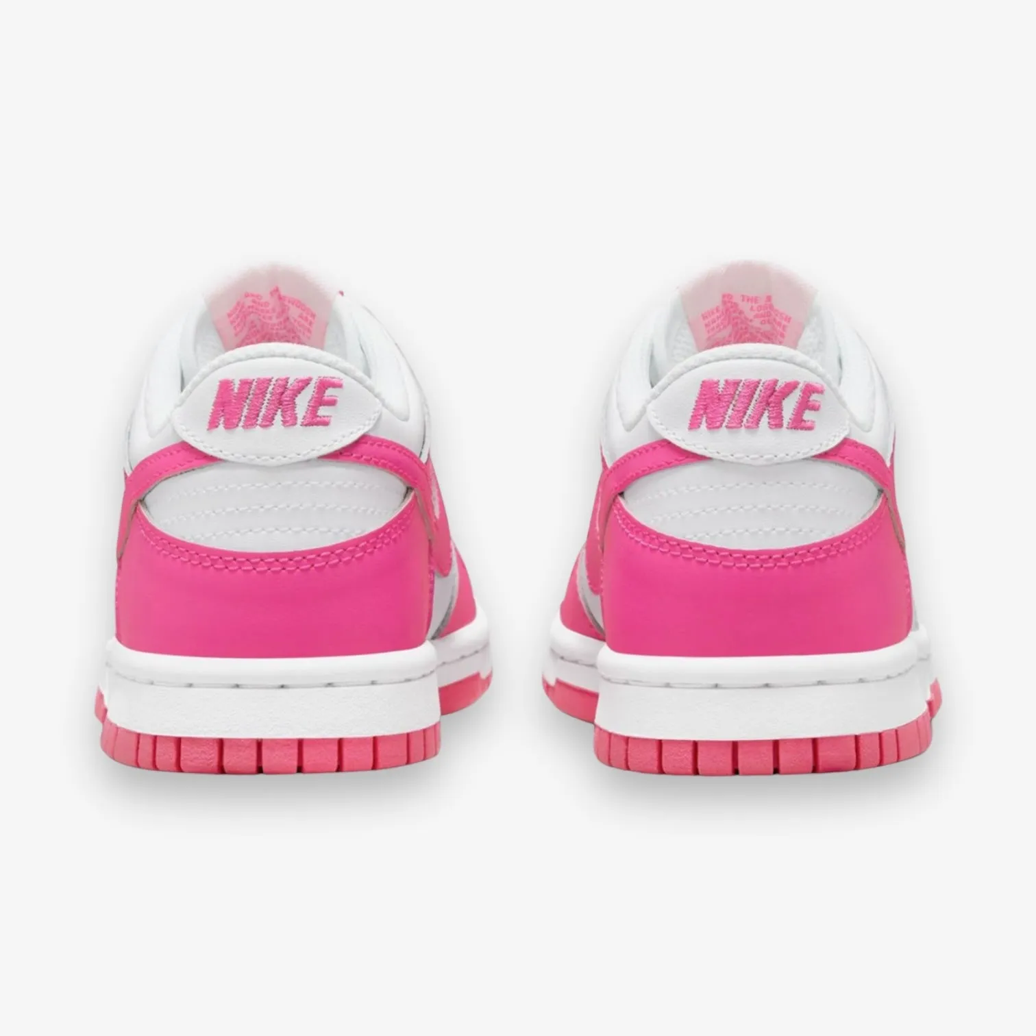 Nike Dunk Low GS White Laser Fuchsia Grade School FB9109-102