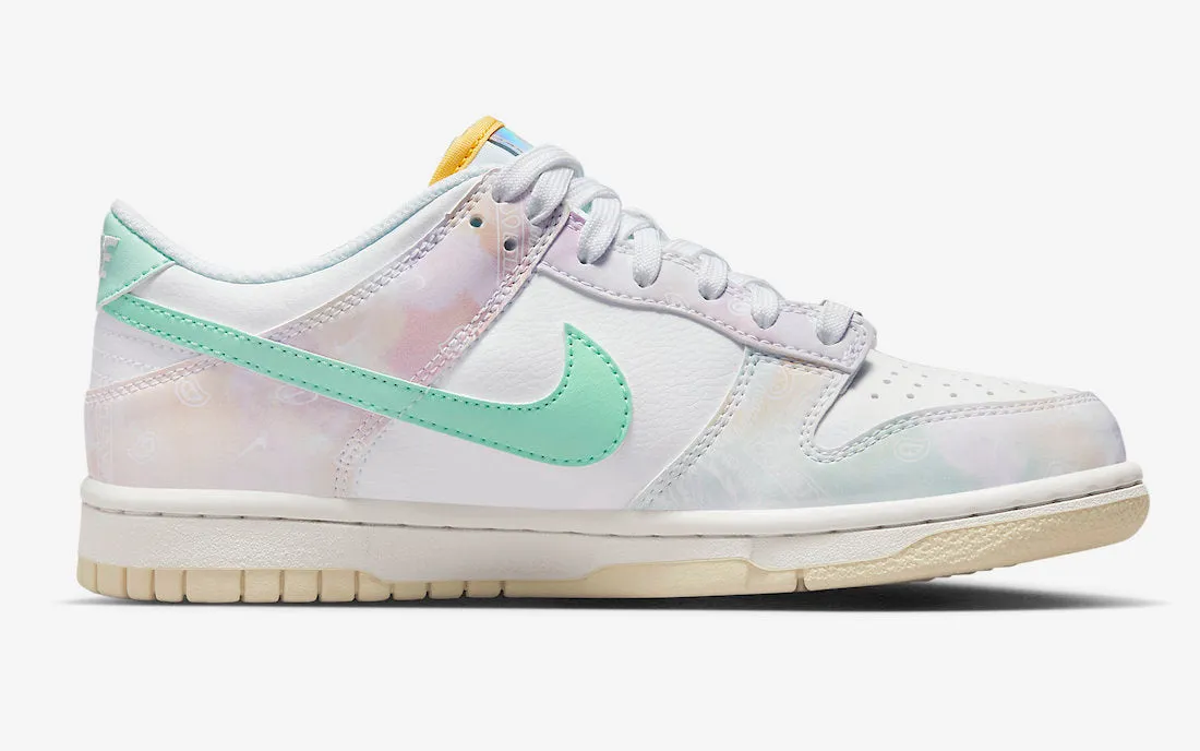 Nike Dunk Low (GS) White Mint Foam White Phantom FJ7707-131