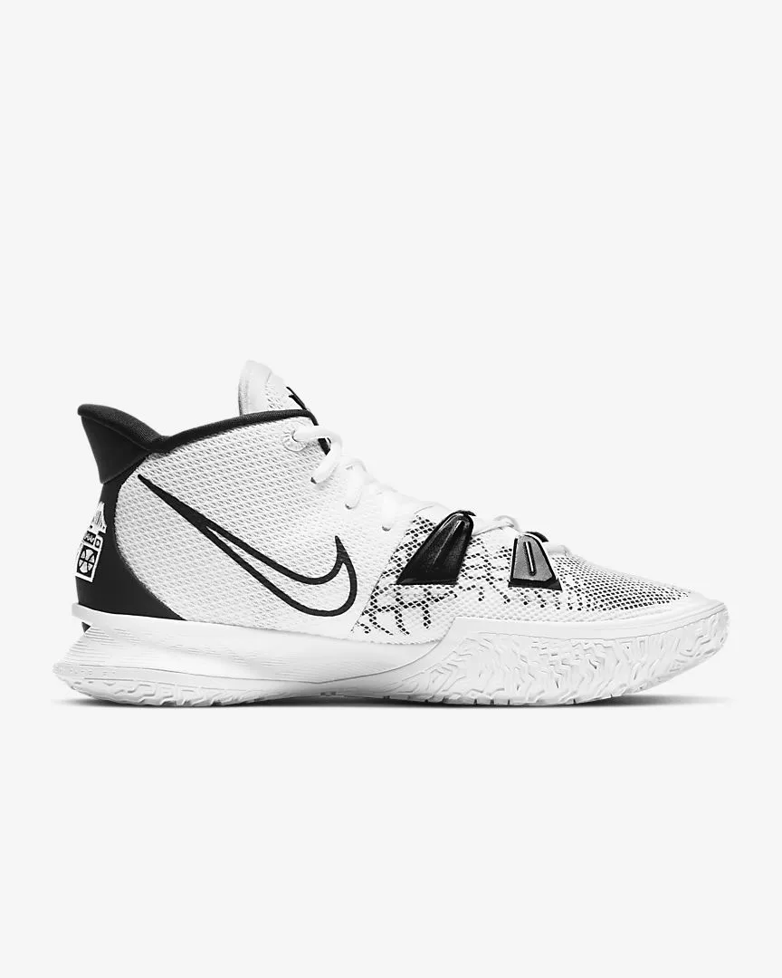 Nike Kyrie 7 "Brooklyn Beats"White Black Glow Hyper Royal CQ9326-100