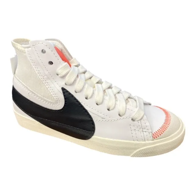 Nike scarpa sneakers da uomo Blazer Mid '77 Jumbo DD3111 100 bianco nero