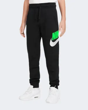 Nike Sportswear Club Fleece Boys Lifestyle Pant Black/Green