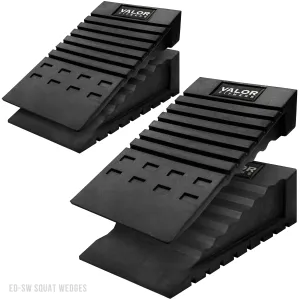 Non Slip Multi Degree Squat Wedge (4-Piece Set)