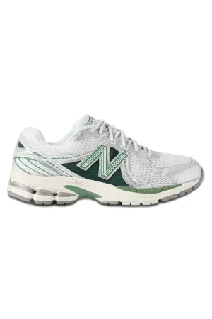 Northern Lights 860v2 Leather and Rubber-trimmed Mesh Sneakers