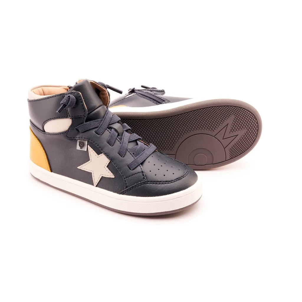 Old Soles Star Tracker Sneaker Boot - Navy   Yema   Grey