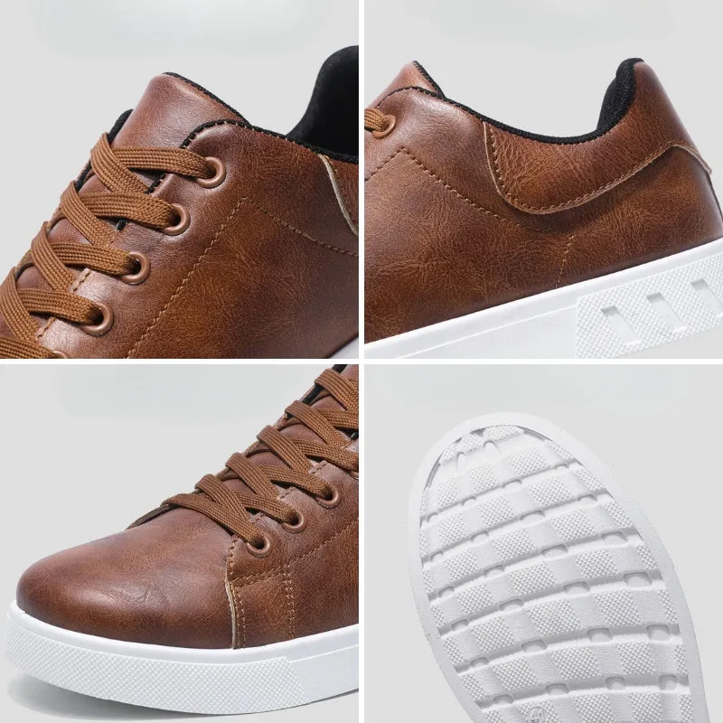 Oliver™ | Classic Leather Comfort Sneakers