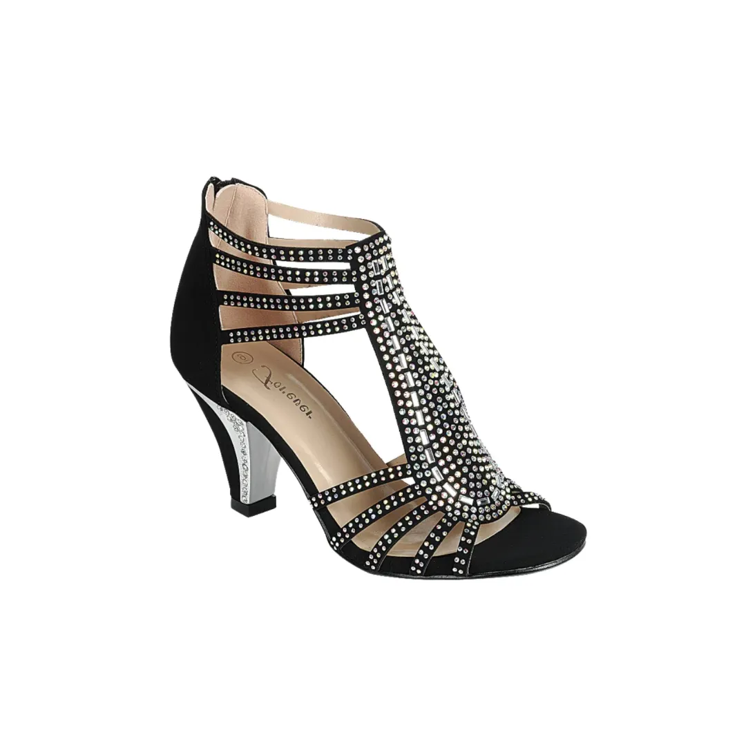 Perform-69 Black Diamond Heels | Sleek & Glamorous