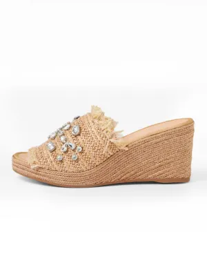 Pitchy Wedges Coffee Raffia