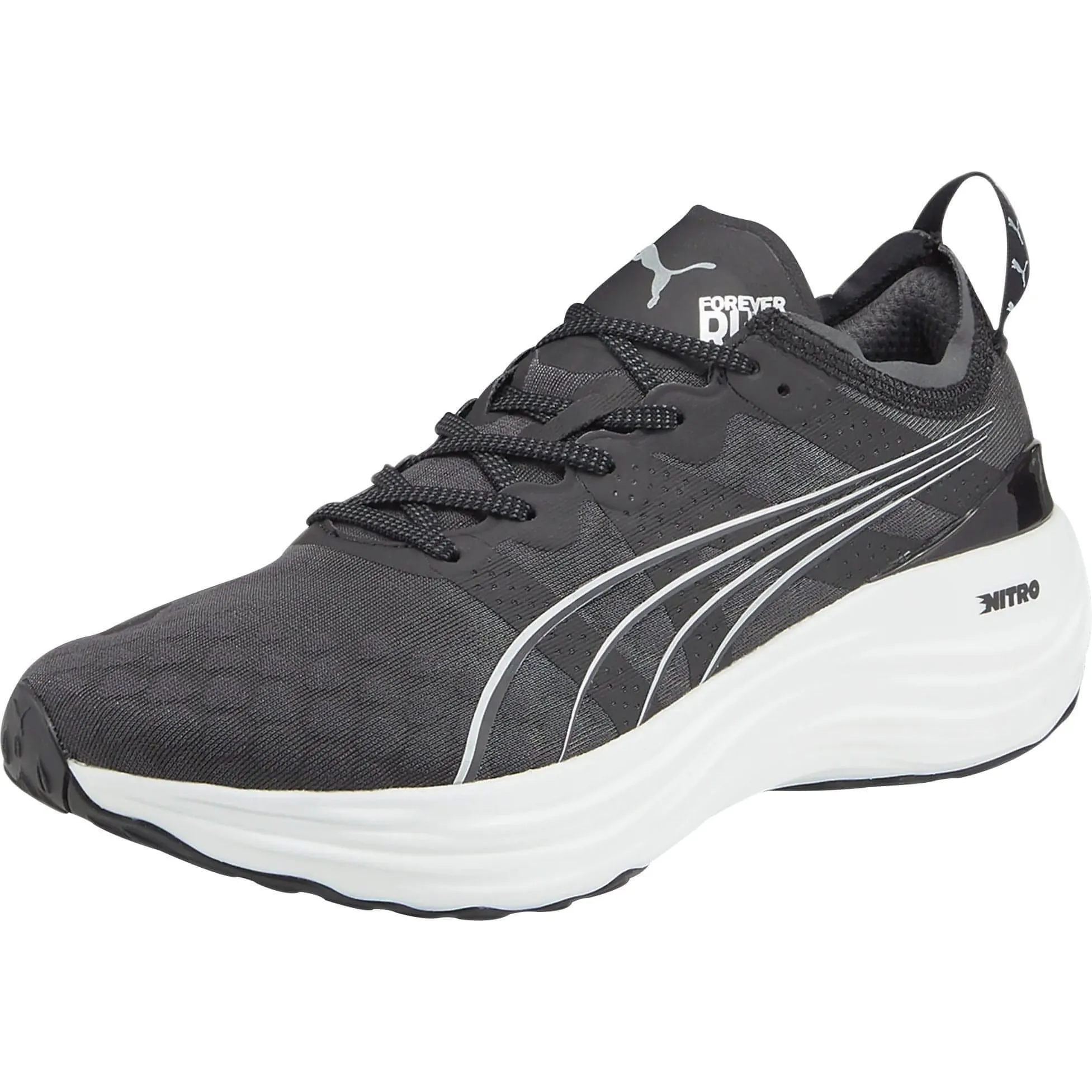 Puma ForeverRun Nitro Mens Running Shoes - Black