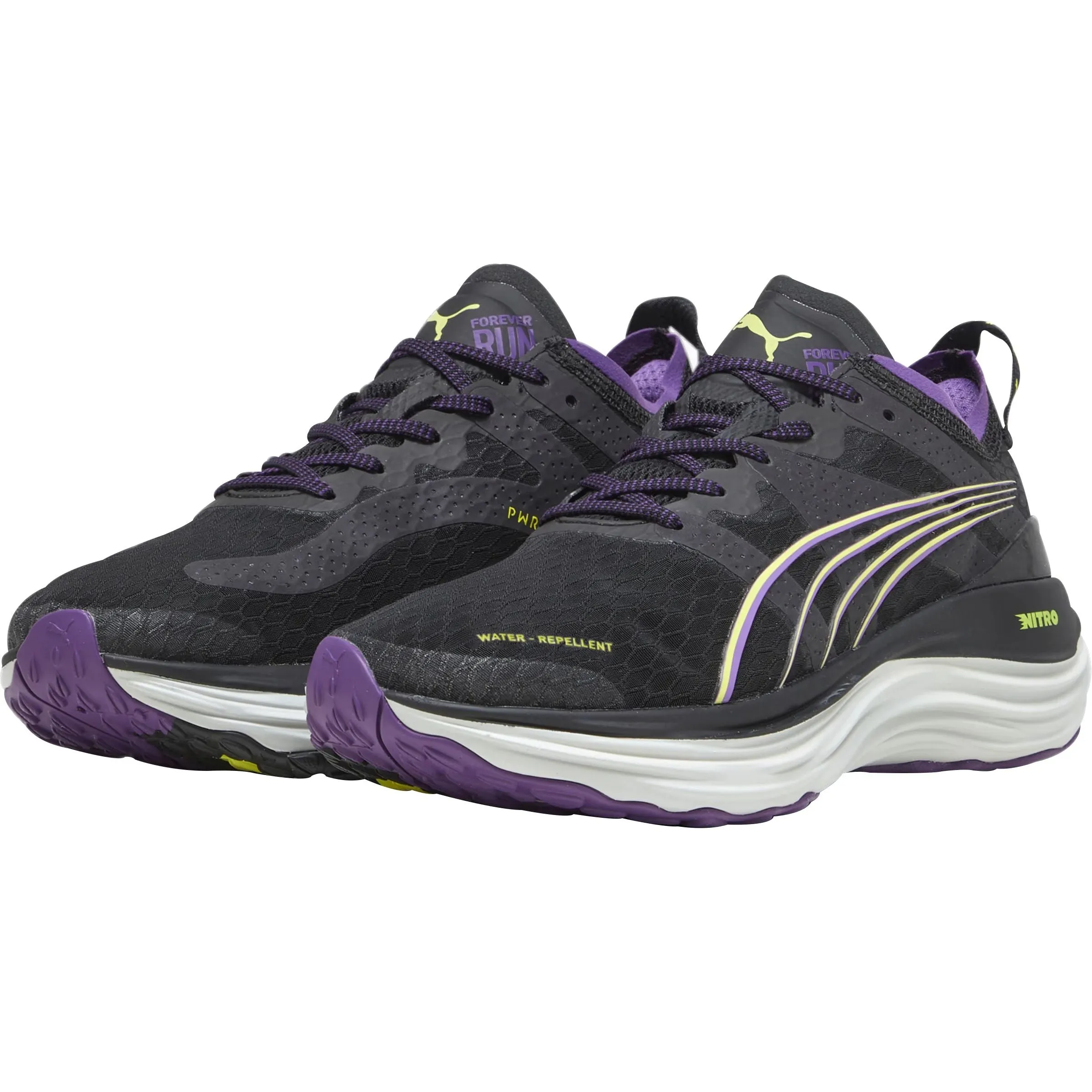 Puma ForeverRun Nitro WTR Womens Running Shoes - Black