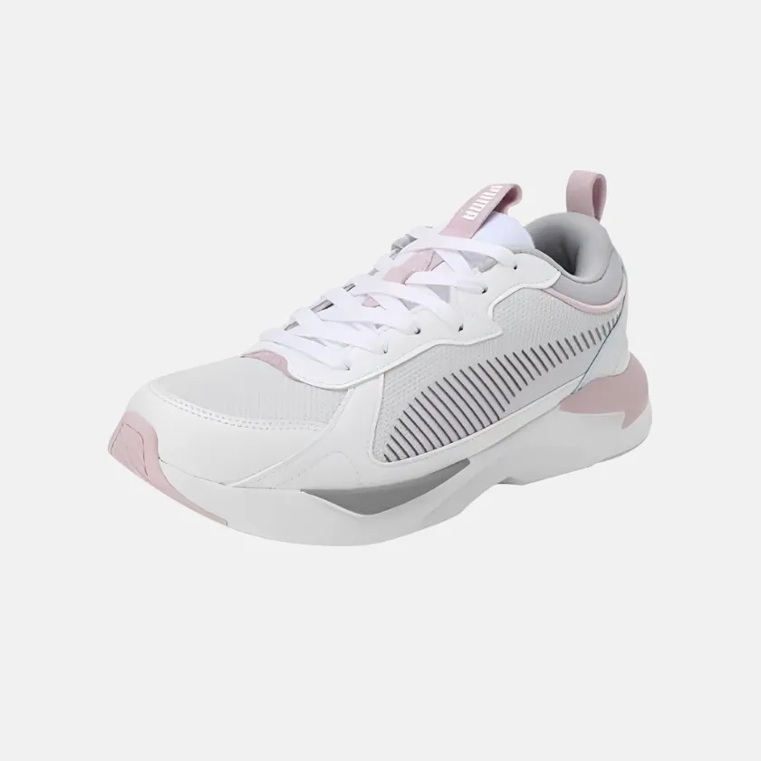 Puma X- Ray Airflex Womens Lifestyle Shoes -White-Silver Mist-Dewdrop