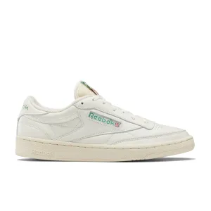 Reebok Unisex Club C 85 Vintage (Chalk/Paperwhite/Glen Green) DV6434