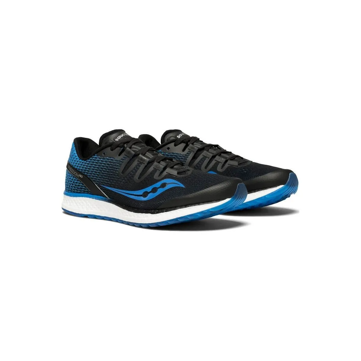 Saucony Freedom ISO blue and black Man shoes