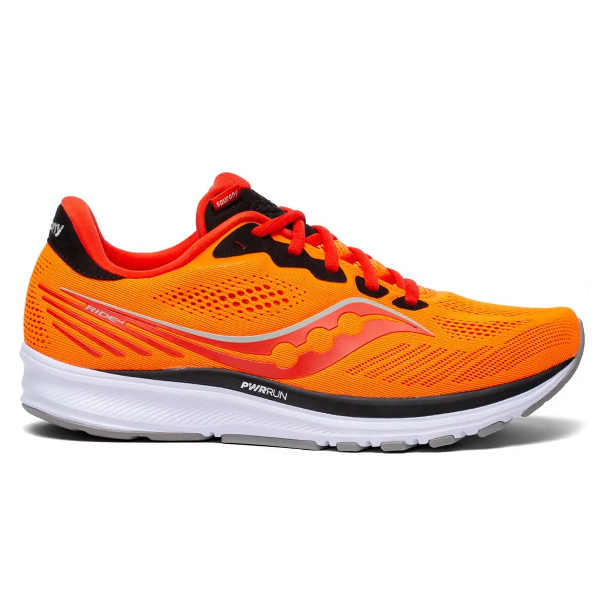 Saucony Ride 14 Mens | Vizi/scarlet