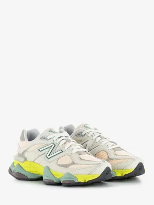 Sneakers 9060 lifestyle moonbeam grey / lime