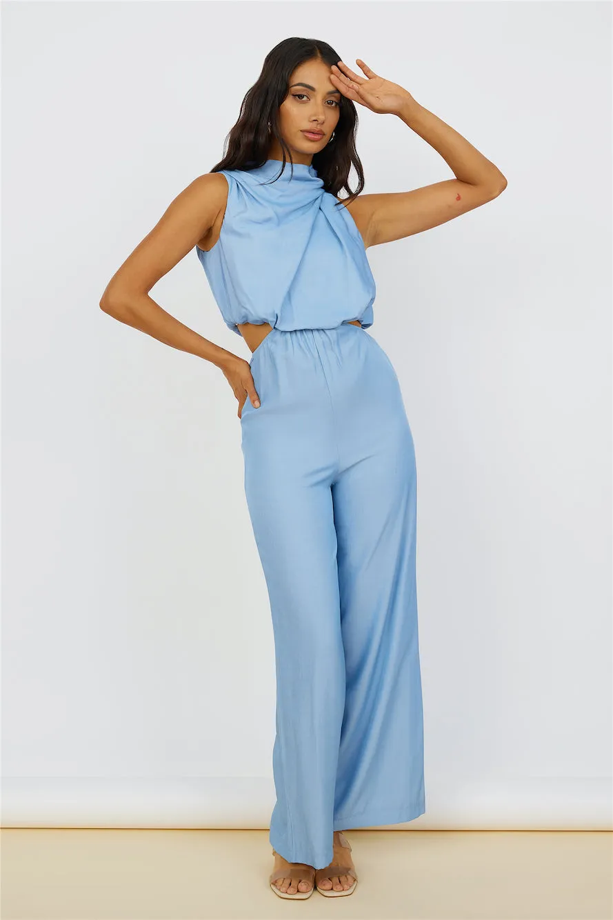 Song Of My Heart Jumpsuit Blue