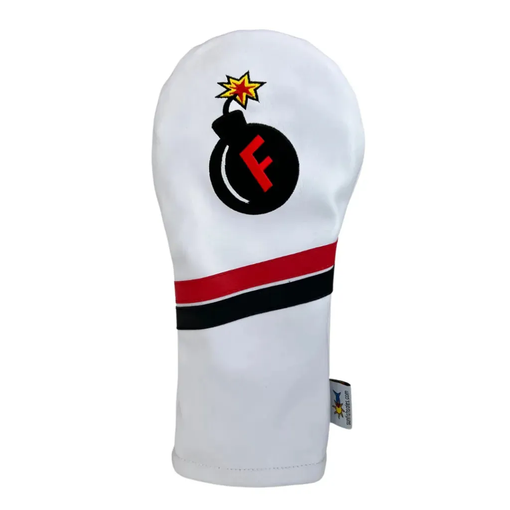 Sunfish: Duraleather Headcover (Driver, Fairway, Hybrid, or Set) - F BOMB