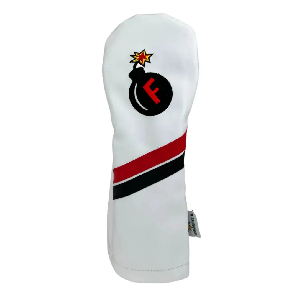 Sunfish: Duraleather Headcover (Driver, Fairway, Hybrid, or Set) - F BOMB