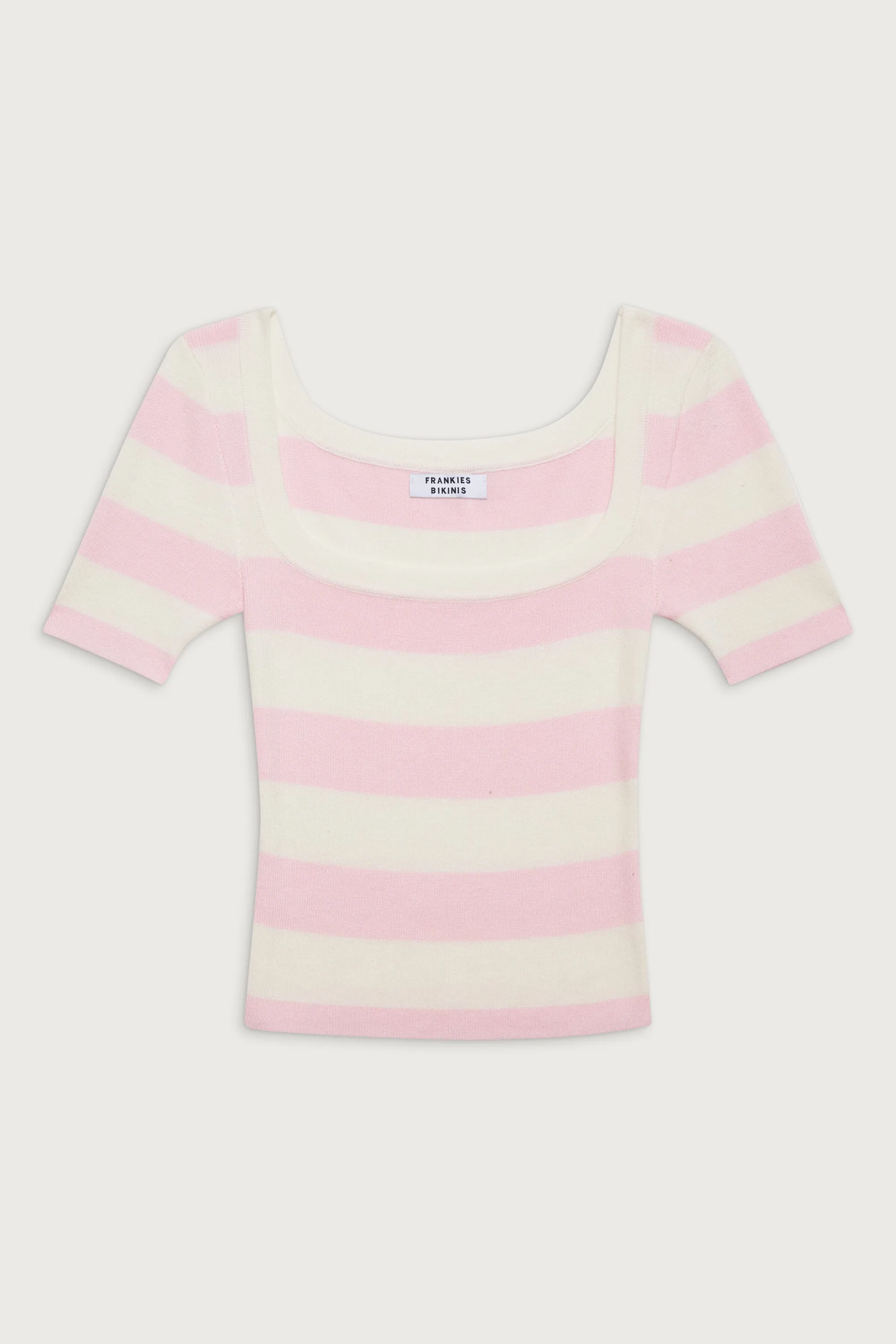 Sunset Knit Shirt - Ballet Stripe