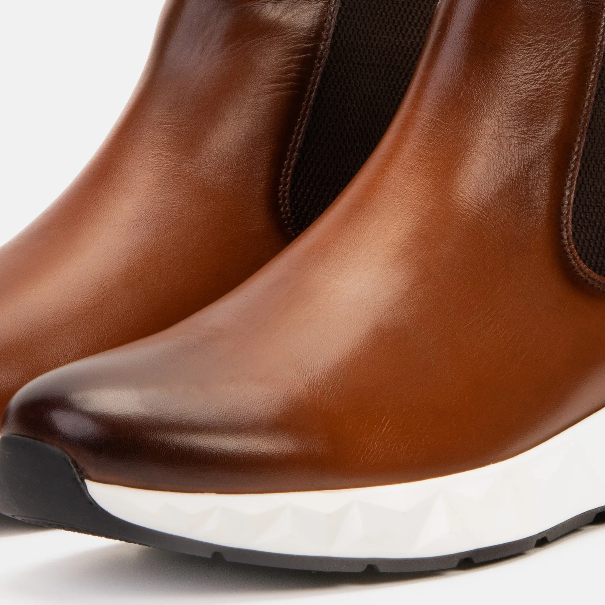 The Apex Tan Leather Men Boot