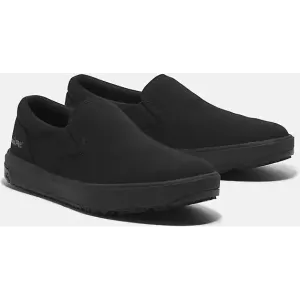 Timberland Pro Men's Burbank ST Slip On Work Shoe -Black- TB0A619Y001