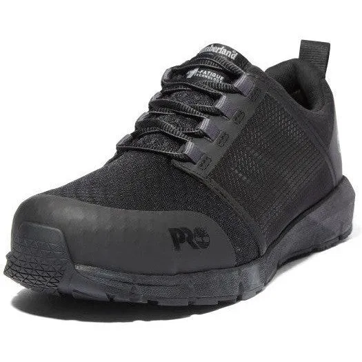 Timberland Pro Men's Radius Comp Toe Work Sneaker Shoe- Black- TB1A27W7001