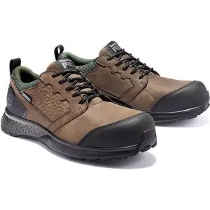 Timberland Pro Men's Reaxion Comp Toe WP Work Shoe Brown TB1A21PN214